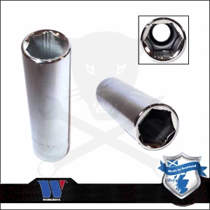 Lok-Typ Dugókulcs - crowafej 3/8" 14 mm 6 lap hosszú - Welzh