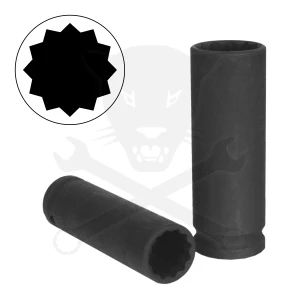 Légkulcsfej 1/2" 12 l.h. 14-es Genius