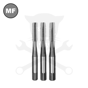 Menetfúró kézi készlet M10 x 1,25 MF - 3 db-os HSS - SHR (SHR-085-0440D)