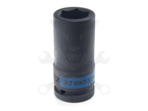 Légkulcsfej 3/4" 6 l.h. 27-es KingTony