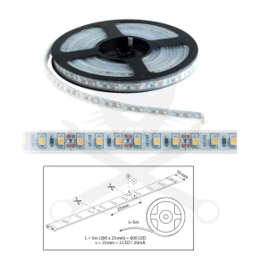 Szalag LED 3528 kültéri 120 db/m - 3000K - ELMARK