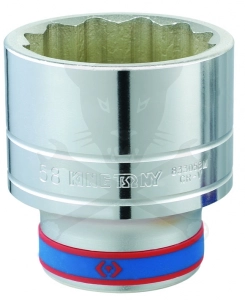 Dugókulcs - crowafej 1" 12 szög normál 65 mm