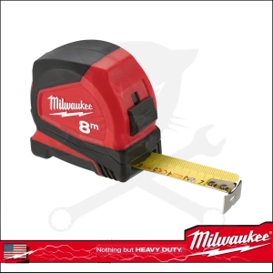 Mérőszalag   8 m x 25 mm gumírozott Pro Kompakt - Milwaukee