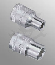 Dugókulcs - crowafej 1/2" belső torx E20 Genius
