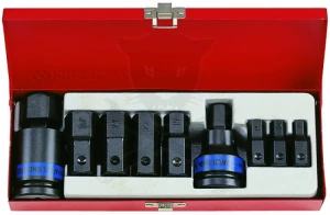 Légkulcsfej készlet IMBUSZ 3/4" 11 db-os 10-12-14-17-19-22-24-27-32 mm