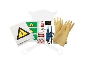 Hibrid / Elektomos Gépjármű biztonsági felszerelés készlet -kofferben