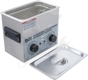 Ultrahangos tisztító berendezés  3,2 liter 120W + fűtés 100W - BGS