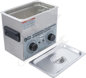 Ultrahangos tisztító berendezés  3,2 liter 120W + fűtés 100W - BGS
