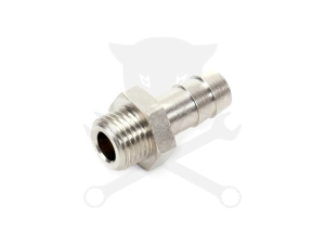 Levegő csatlakozó tömlőcsonk 14 mm tömlő - 1/2" KM egyenes (260M-14-1/2)