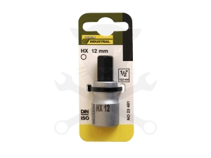 Rátűzőkulcs - crowa+bit 1/2" imbusz 12 mm HX12 CrV - PROXXON