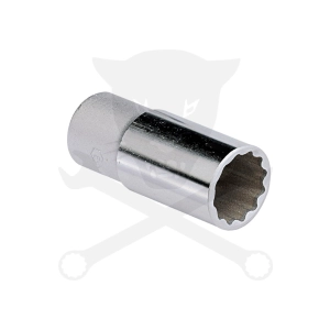 Dugókulcs - crowafej 1/2" 12 szög hosszú 31 mm Genius