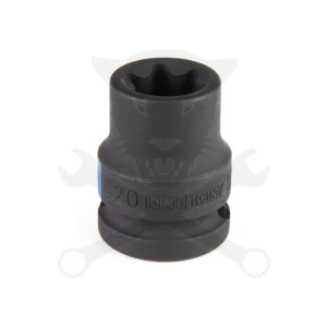 Légkulcsfej 1/2" belső torx E20 KingTony