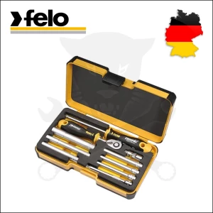 Dugókulcs készlet 1/4" extra hosszú 5.5-13 mm 10 db-os - FELO