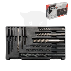 Csavarkiszedő készlet 1.4-15 mm M3-M24 12 db-os - Yato