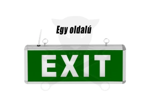 Lámpatest, vészvilágító LED 3 W egyoldalas "Exit" ELMARK