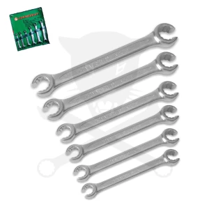 Fékcsőkulcs készlet 6 db-os 8-19 mm