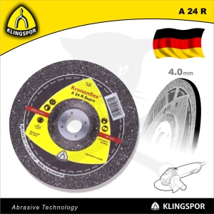 Tisztítókorong 230x4.0 mm A24 R - acél és inox - KLN
