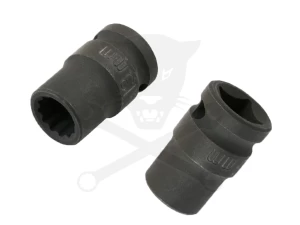 Légkulcsfej 1/2" 13 mm rövid 12 lapú 38 mm -SAF tengelyekhez