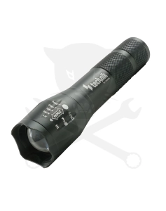 Szerelőlámpa (Zseblámpa) XPE LED IP45, fókuszálható, micro-USB- Technik