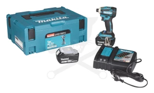 Ütvecsavarozó, akkus 18V  180Nm 1/4" 2x5.0 Ah Makita