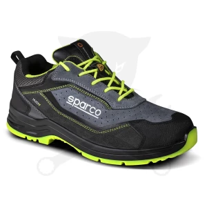 Munkavédelmi cipő SPARCO - Indy Texas fekete-zöld 35-ös