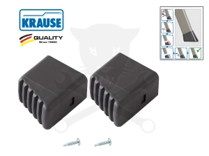 Létra kiegészítő lábdugópár 40x20 mm - KRAUSE Monto