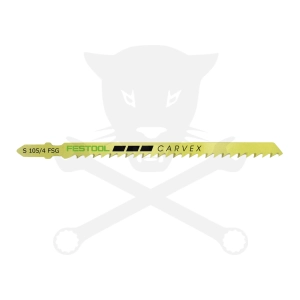 Fűrészlap dekopírfűrészhez, fára 105 mm S 105/4 FSG/5 - 5db - Festool