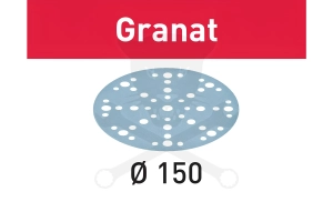 Csiszolópapír, tépőzáras 150 mm STF D150/48 P100 GR/100 Granat 100 db