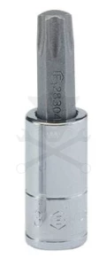 Rátűzőkulcs - crowa+bit 1/4" torx  T7