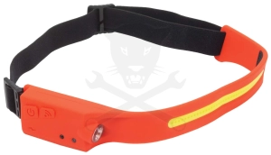 Szerelőlámpa - Fejlámpa LED COB Multifunkc. 2:1 akkus USB +szenzor