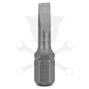 Bit 1/4" Lapos 0.5 x 4.0 x 25 mm - hornyolt 3 db-os - Bosch