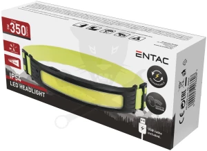 Szerelőlámpa - Fejlámpa LED COB  akkus USB