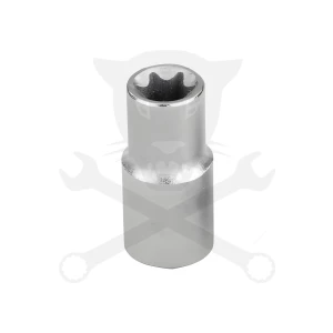 Dugókulcs - crowafej 1/4" 12 lap normál E5 mm - Proxxon