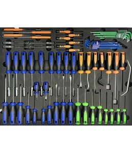 Szerszámkészlet, tálcás 33 db-os - USA SERIES - SP Tools (SPUSS022)