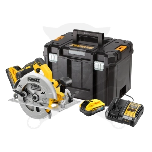Körfűrész, kézi -akkus 18 V 2x5.0 Ah 184 mm - DeWalt