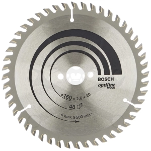 Körfűrészlap 160x2,6 mm OP WO H 160x20 -univerzális- Bosch (2.608.640.732)