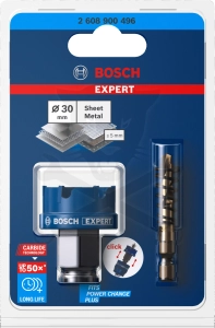 Körkivágó - lyukfűrész - Carbid fogakkal  30 mm - Bosch