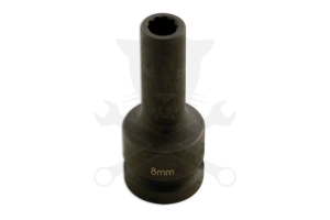 Többrészes split rim felnihez dugókulcs - 10 lapú csavarfejre  8 mm
