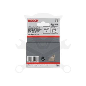 Tűzőkapocs 53-as típus -  4 mm 1000 db - Bosch