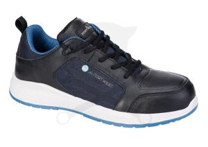 Munkavédelmi cipő PORTWEST -  Eco Composite Trainer S3S fekete 42-es