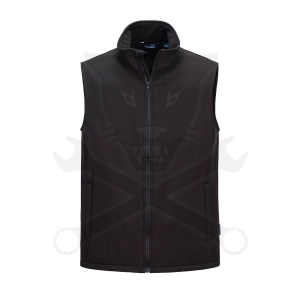 Mellény Softshell fekete XXL GILET - Portwest