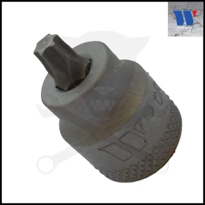 Rátűzőkulcs 3/8" Torx T25 mm -alacsony- Welzh