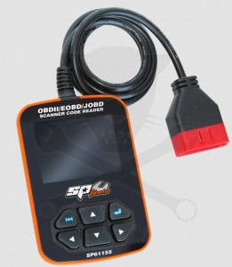 Diagnosztika hibakód olvasó műszer OBDII/EOBD/JOBD - SP Tools