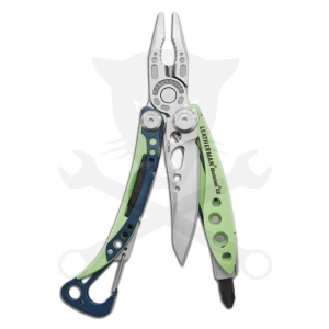 Multifunkciós szerszám Leatherman Skeletool CX Verdant