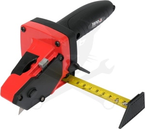 Vágókés mérőszalaggal gipszkartonozáshoz 5 m x 19 mm - Yato