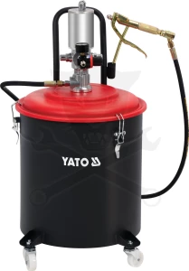 Zsírzópumpa mobil  30 liter levegős komplett - Yato