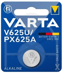 Elem 1.5V -  LR9 - PX625 - V625U gombelem - Varta
