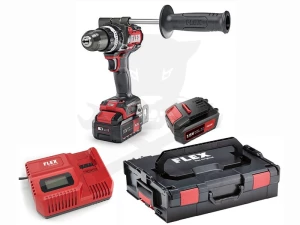 Ütvefúró-csavarbehajtó, akkus 18V 158 Nm 2x5Ah - FLEX (PD 2G 18.0 EC HD/5 Set)