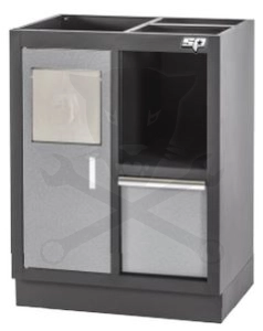 Szerszámos szekrény 2 fiókos - Szeméttárolós -  SP Tools