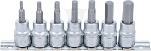 Rátűzőkulcs - crowa+bit készlet 3/8" Imbusz 7 db-os 3-10 mm - BGS
